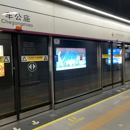 Shenzhen Duowei Luxury Apartment Chegongmiao Branch ภายนอก รูปภาพ