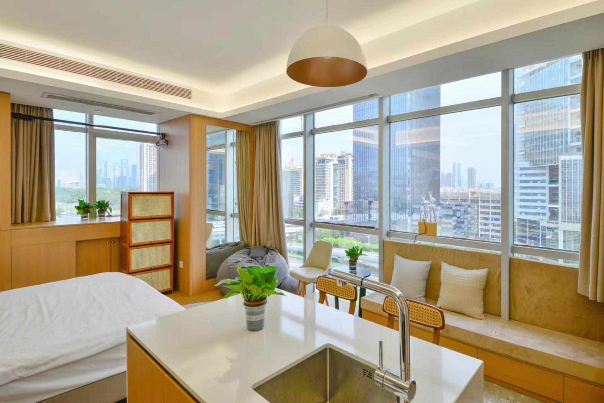 Shenzhen Duowei Luxury Apartment Chegongmiao Branch ภายนอก รูปภาพ
